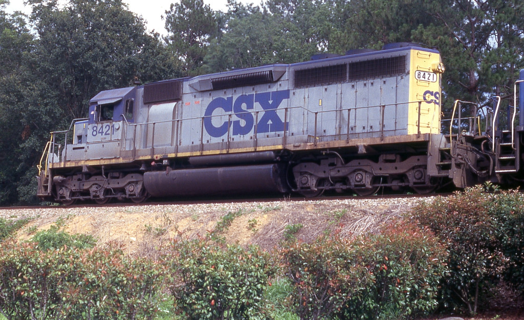 CSX 8421 on Q102
